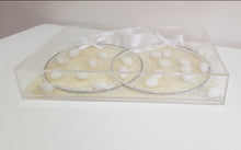 Load image into Gallery viewer, Acrylic Keepsake Box (Stefanothiki) with Evelyn Stefana, rice and sugared almonds