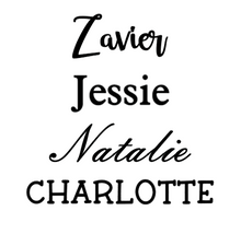 Load image into Gallery viewer, Font Options