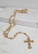 Load image into Gallery viewer, Gold Plated Rosary Beads
